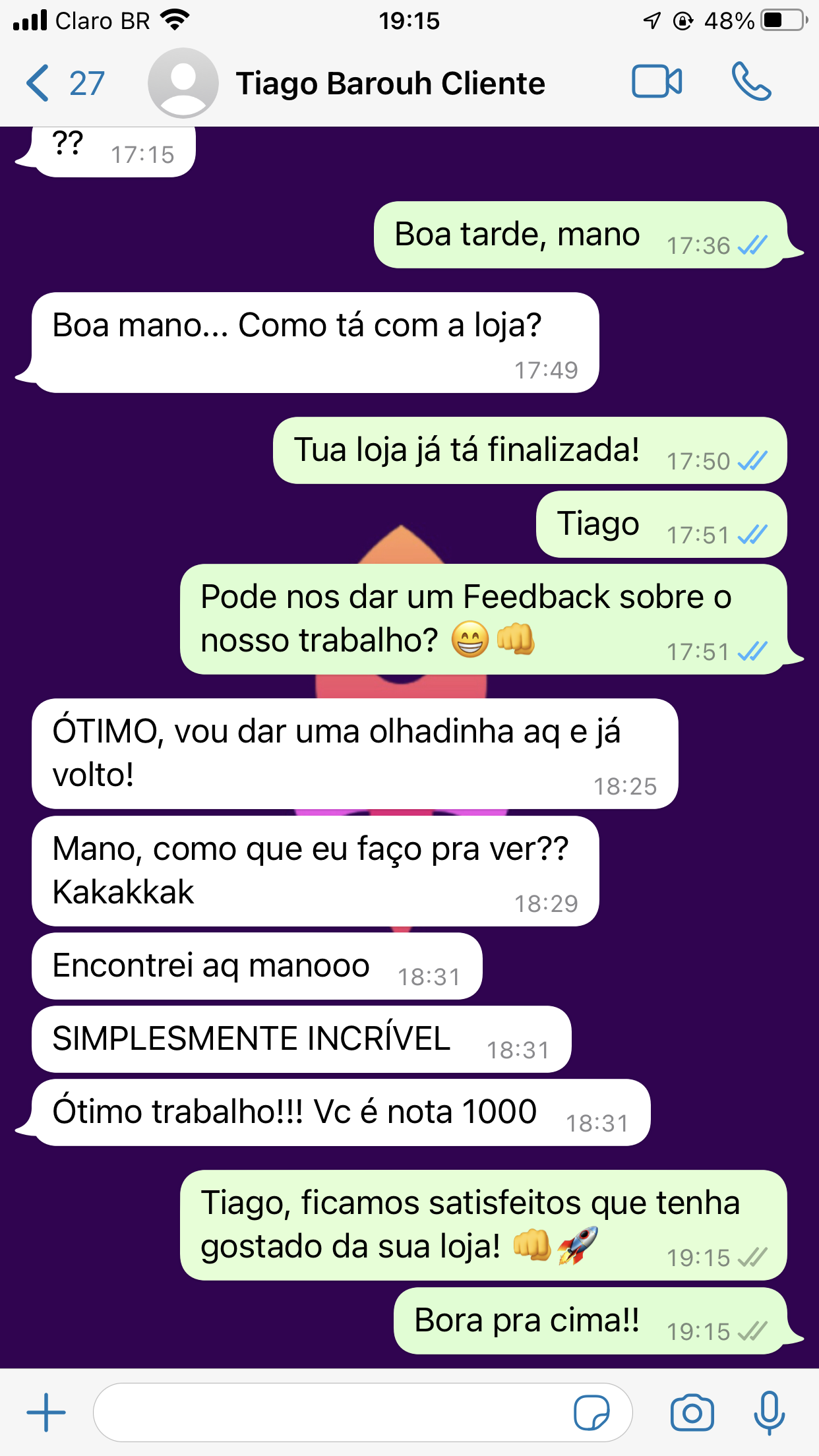 Cliente DropX