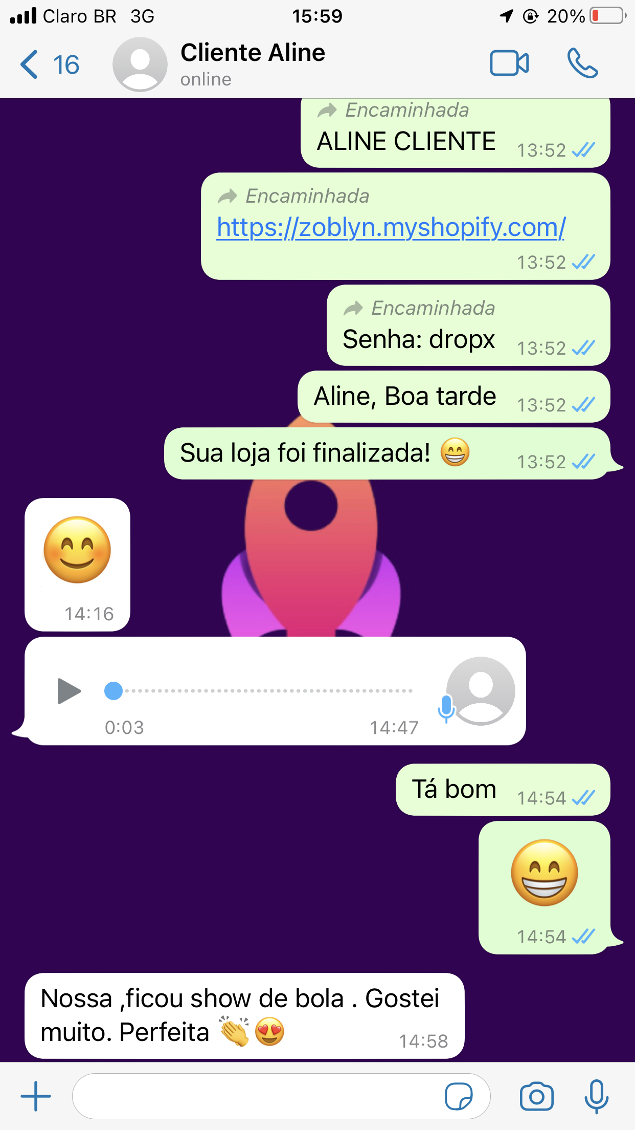 Cliente DropX