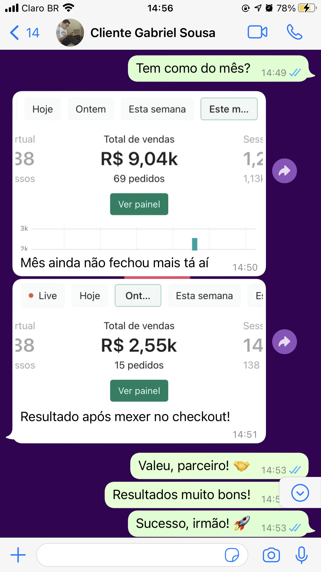 Cliente DropX