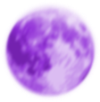 Lua roxa maior